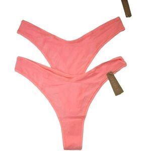 2 PAIR SKIMS V CUT PANTY NWT